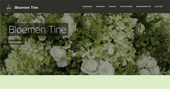 Desktop Screenshot of bloementine.be
